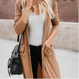 VICI button cardigan/duster